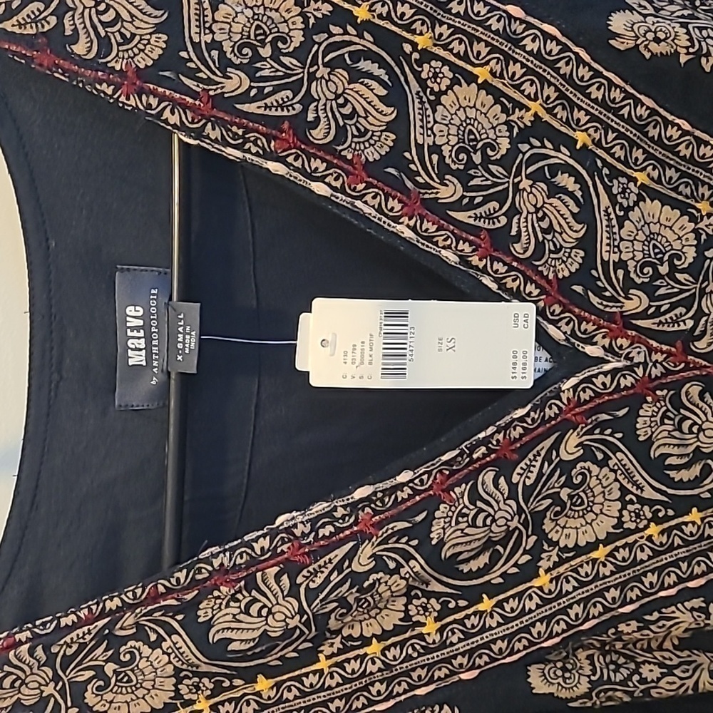 NWT Anthropologie Maeve Avalon Shift Dress XS - Picture 3 of 5